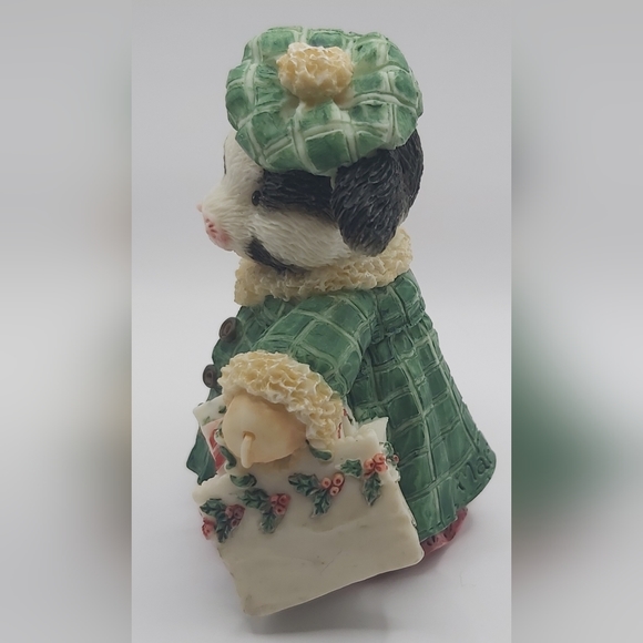 Vintage Enesco Mary Moo Moos "Shop til the cows come home" 1994 figurine - Picture 2 of 6